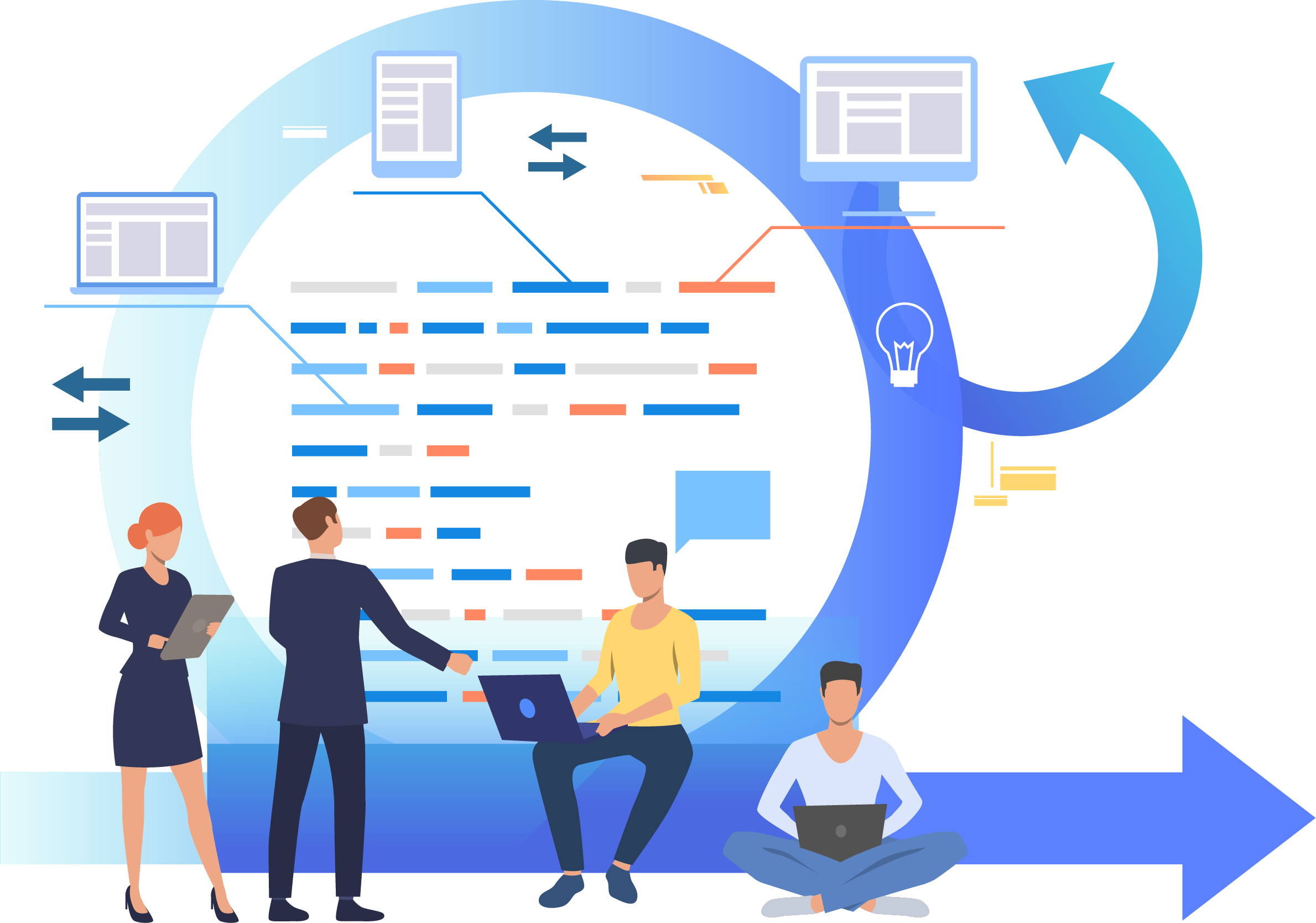 Organizational Design Illustration