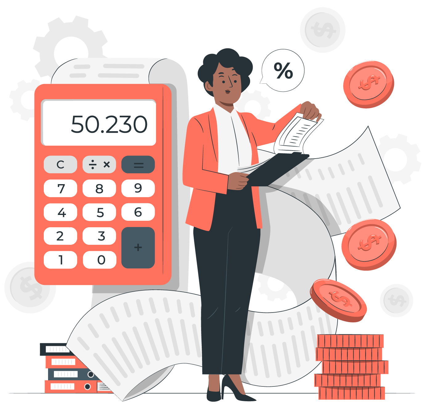 Payroll Processing Illustration